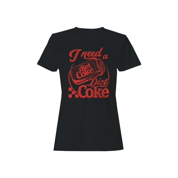 Officially Licensed Diet Coke Need a Diet Coke Vintage Women's T-shirt