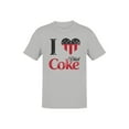 thumbnail image 1 of Officially Licensed Diet Coke Patriotic I Love Diet Coke Men's T-shirt, 1 of 3