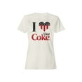 thumbnail image 1 of Officially Licensed Diet Coke Patriotic I Love Diet Coke Women's T-shirt, 1 of 3