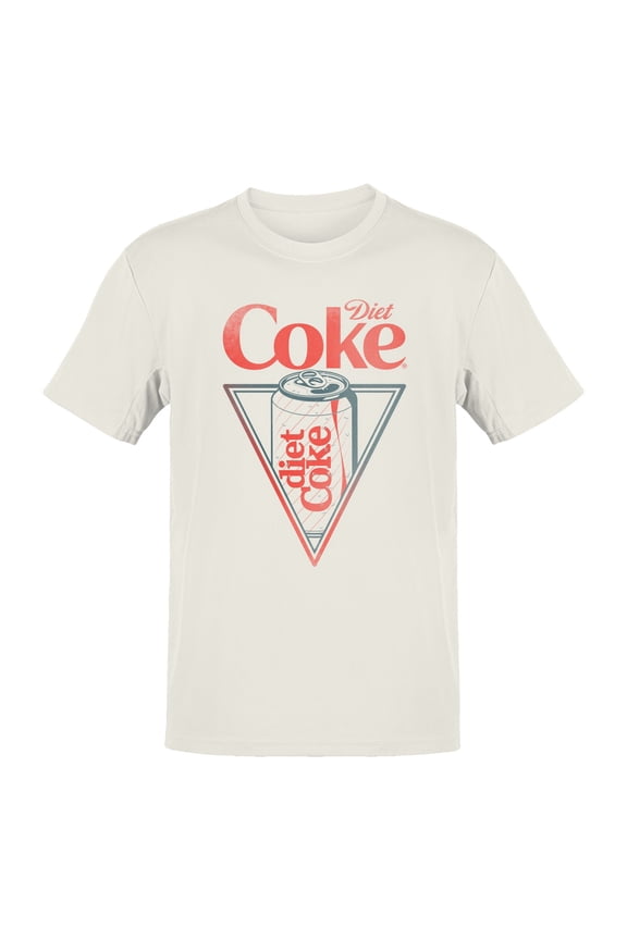 Officially Licensed Diet Coke Retro Diet Coke Can Triangle Men's T-shirt