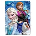 thumbnail image 1 of Officially Licensed Diseny Frozen Ice Castle High Definition Silk Touch Throw..., 1 of 2