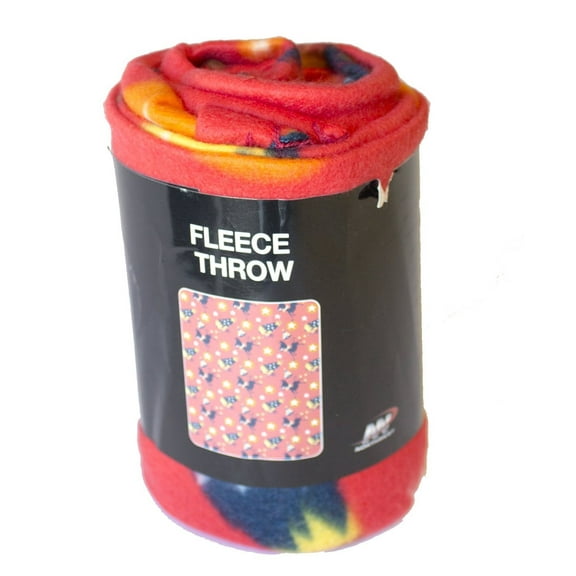 Officially Licensed Disney Madagascar3 Marty Repeater Character Fleece Blanket Throw