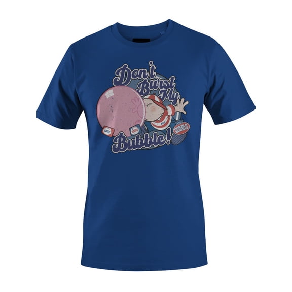 Officially Licensed Don't Burst My Bubble - Dubble Bubble Retro Design Men's T-shirt