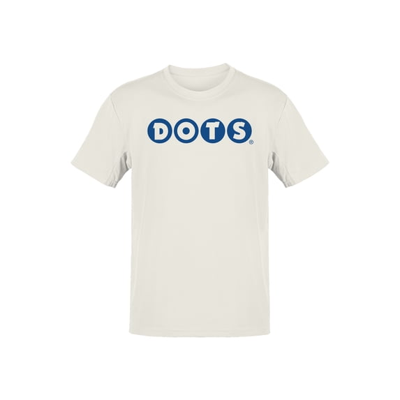 Officially Licensed Dots Blue Logo Design Men's T-shirt