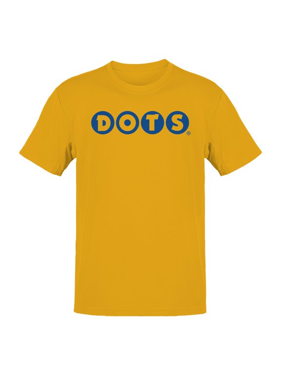 Officially Licensed Dots Blue Logo Design Men's T-shirt
