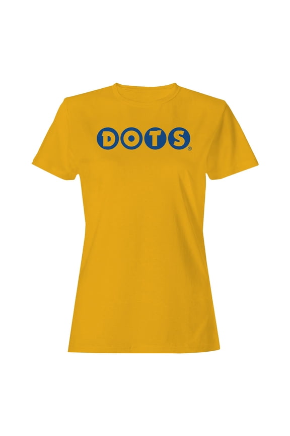 Officially Licensed Dots Blue Logo Design Women's T-shirt
