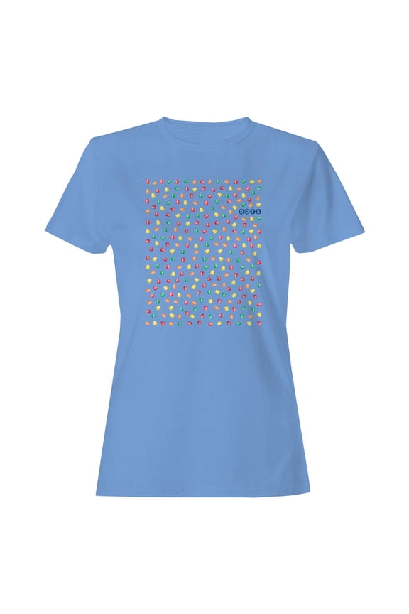 Officially Licensed Dots Candy Colorful Pattern Design Women's T-shirt