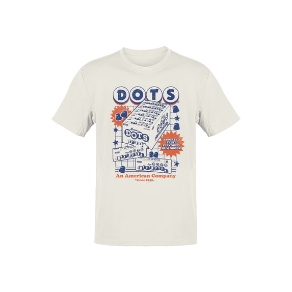 Officially Licensed Dots Classic Gumdrops Design 1945 Men's T-shirt