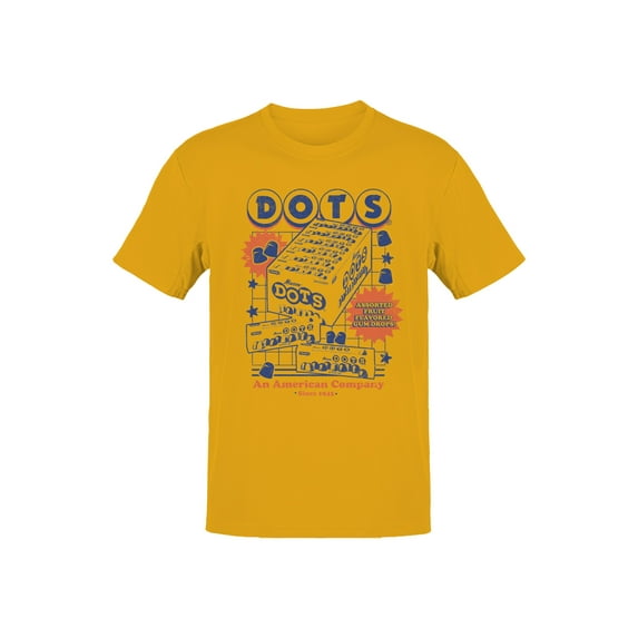 Officially Licensed Dots Classic Gumdrops Design 1945 Men's T-shirt