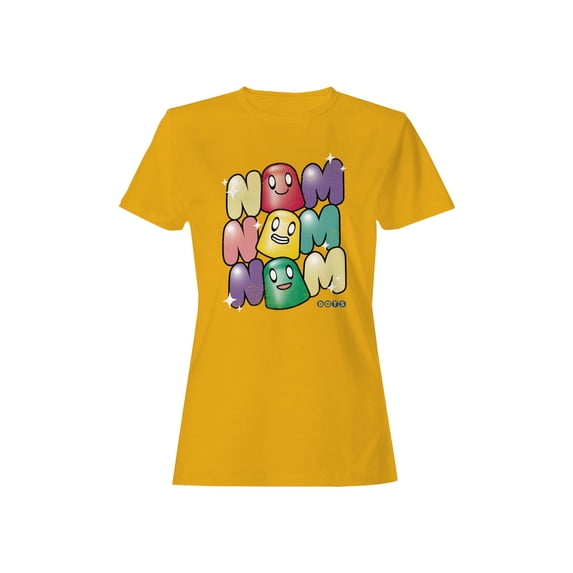 Officially Licensed Dots Colorful Candy Faces Delight Women's T-shirt
