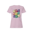 thumbnail image 1 of Officially Licensed Dots Colorful Candy Faces Delight Women's T-shirt, 1 of 3