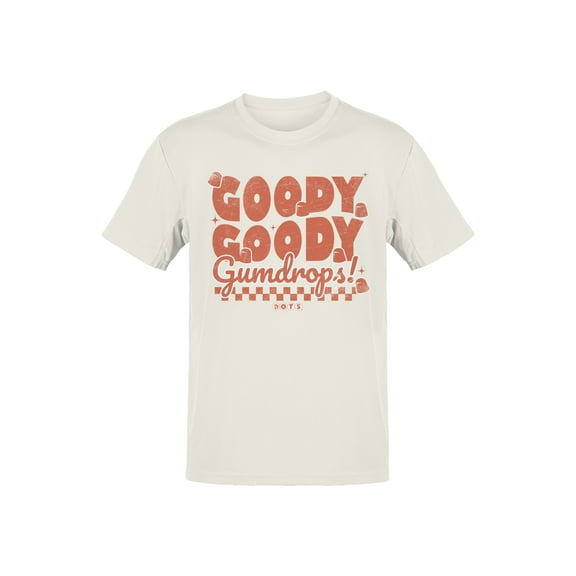 Officially Licensed Dots Goody Goody Gumdrops Design Men's T-shirt