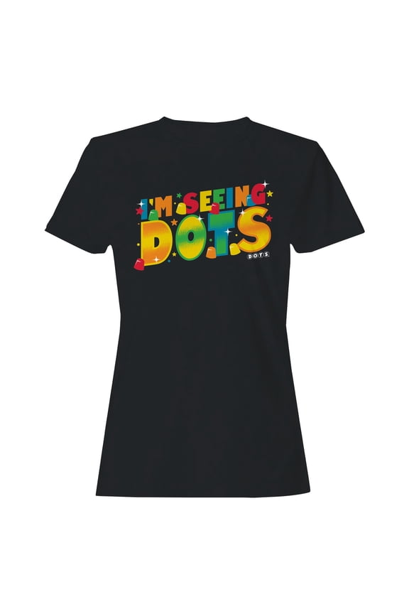 Officially Licensed Dots Vibrant "I'm Seeing Dots" Women's T-shirt