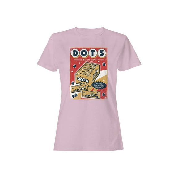 Officially Licensed Dots Vintage Candy Box 1945 Women's T-shirt