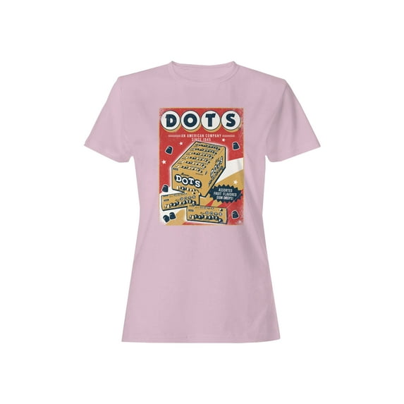 Officially Licensed Dots Vintage Candy Box 1945 Women's T-shirt