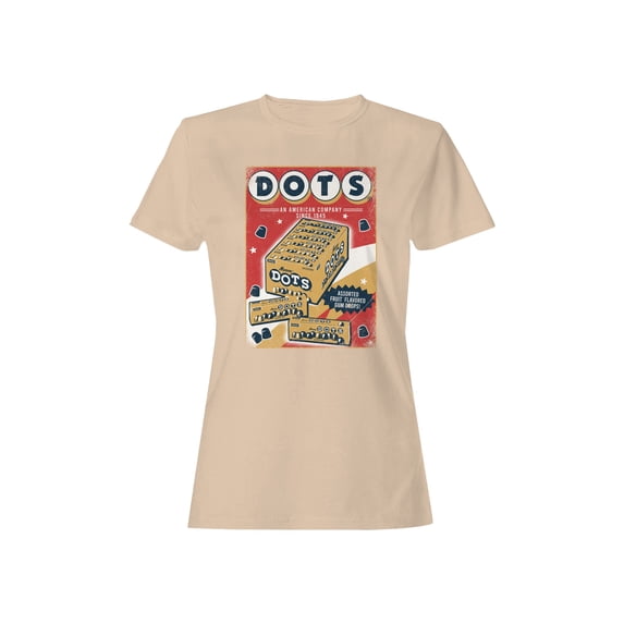 Officially Licensed Dots Vintage Candy Box 1945 Women's T-shirt
