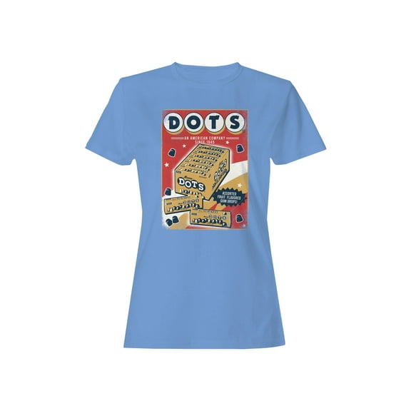 Officially Licensed Dots Vintage Candy Box 1945 Women's T-shirt