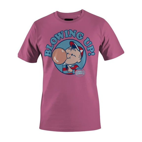 Officially Licensed Dubble Bubble Blowing Up with Women's T-shirt