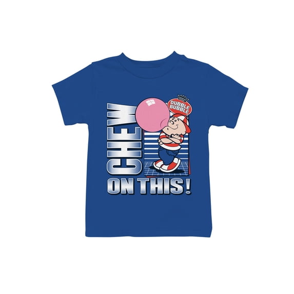 Officially Licensed Dubble Bubble Chew On This Bubble Fun Youth's T-shirt