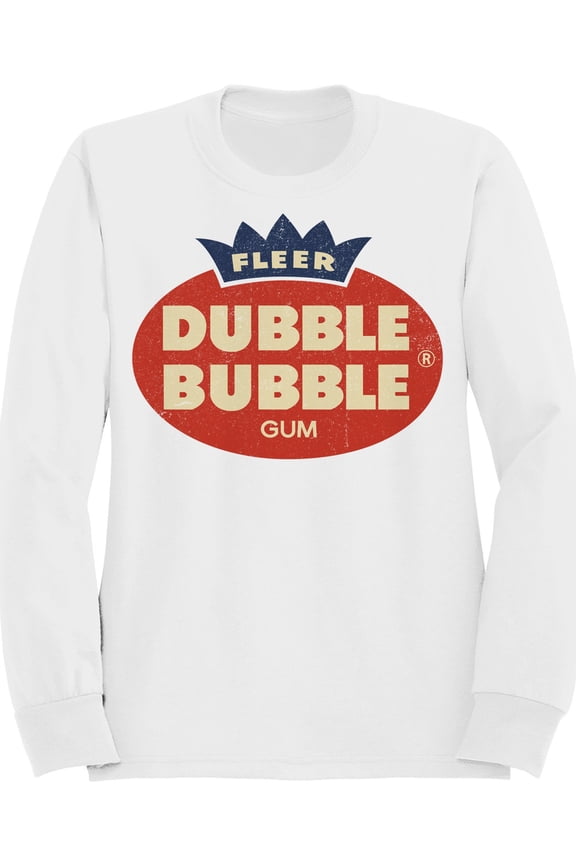 Officially Licensed Dubble Bubble Classic Gum Logo Men's Sweatshirt