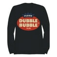 thumbnail image 1 of Officially Licensed Dubble Bubble Classic Gum Logo Men's Sweatshirt, 1 of 3