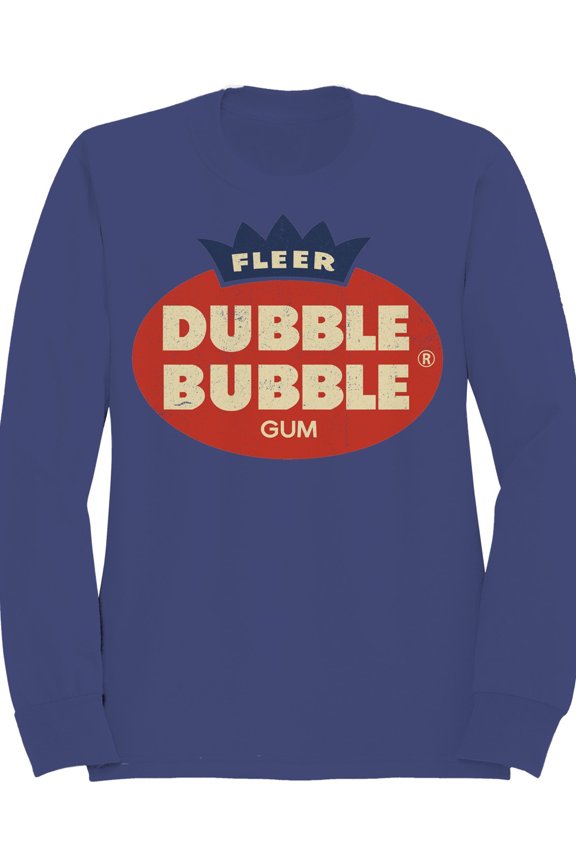 Officially Licensed Dubble Bubble Classic Gum Logo Men's Sweatshirt