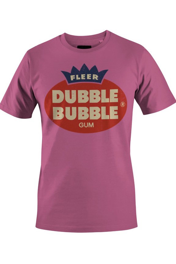 Officially Licensed Dubble Bubble Classic Gum Logo Women's T-shirt