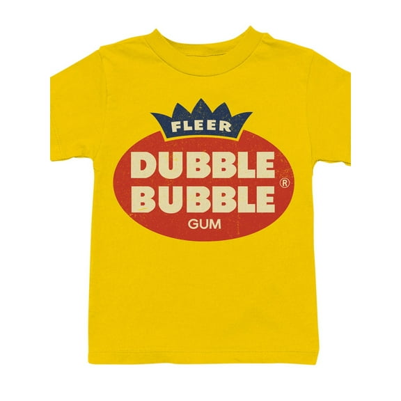Officially Licensed Dubble Bubble Classic Gum Logo Youth's T-shirt