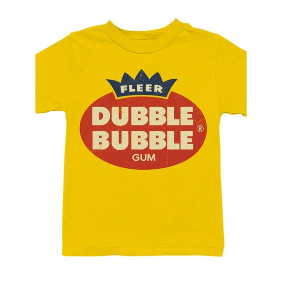 Officially Licensed Dubble Bubble Classic Gum Logo Youth's T-shirt