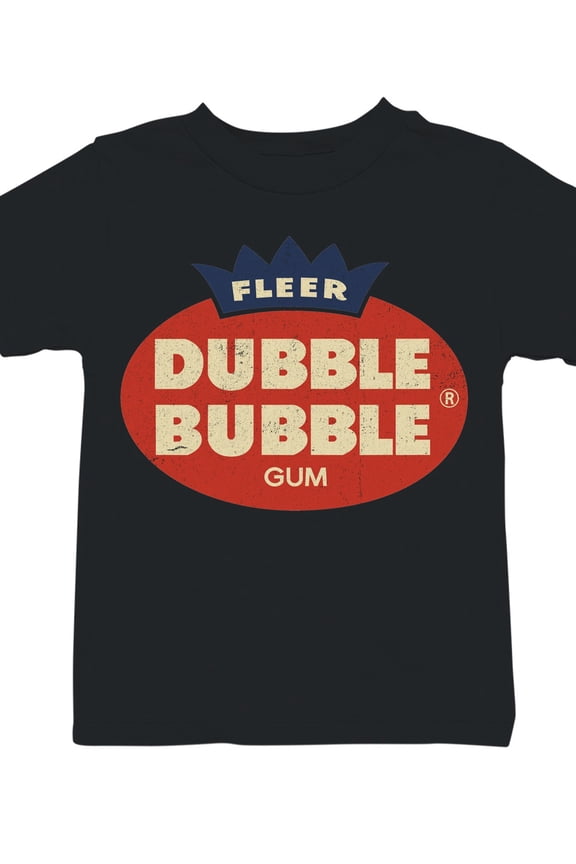 Officially Licensed Dubble Bubble Classic Gum Logo Youth's T-shirt