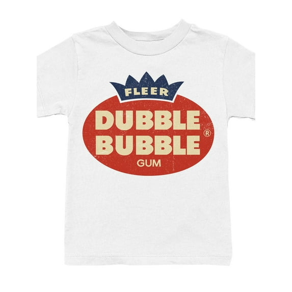 Officially Licensed Dubble Bubble Classic Gum Logo Youth's T-shirt