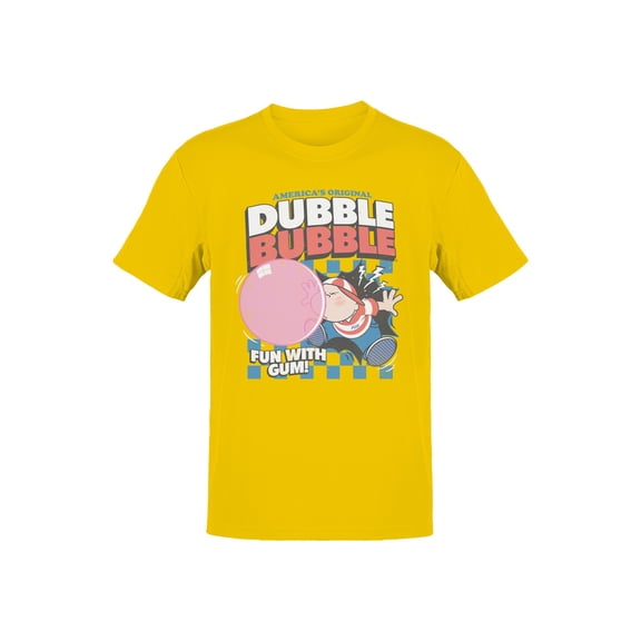 Officially Licensed Dubble Bubble : Fun with Gum! Men's T-shirt