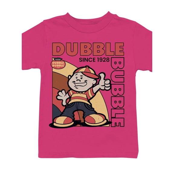 Officially Licensed Dubble Bubble Gum Vintage Poster Youth's T-shirt