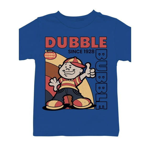 Officially Licensed Dubble Bubble Gum Vintage Poster Youth's T-shirt