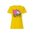 thumbnail image 1 of Officially Licensed Dubble Bubble License to Chew Bubble Gum Women's T-shirt, 1 of 3