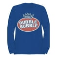 thumbnail image 1 of Officially Licensed Dubble Bubble Logo Design Men's Sweatshirt, 1 of 3