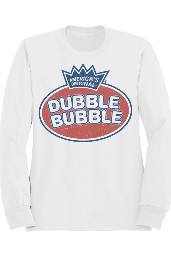Officially Licensed Dubble Bubble Logo Design Men's Sweatshirt