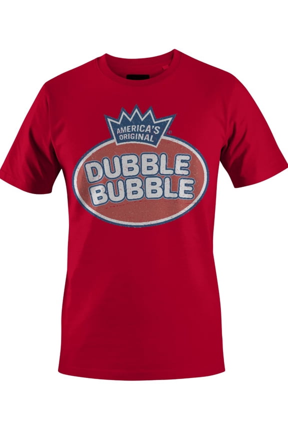 Officially Licensed Dubble Bubble Logo Design Men's T-shirt