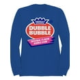thumbnail image 1 of Officially Licensed Dubble Bubble Original Flavor Bubble Gum Logo Men's Sweatshirt, 1 of 3