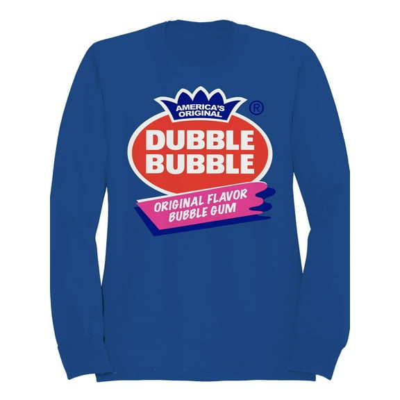 Officially Licensed Dubble Bubble Original Flavor Bubble Gum Logo Men's Sweatshirt