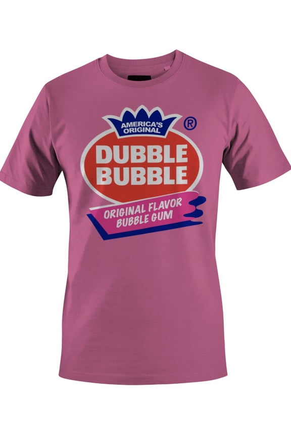 Officially Licensed Dubble Bubble Original Flavor Gum Logo Women's T-shirt
