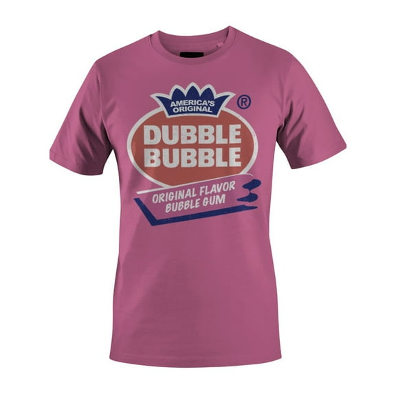 Officially Licensed Dubble Bubble Original Flavor Logo Men's T-shirt