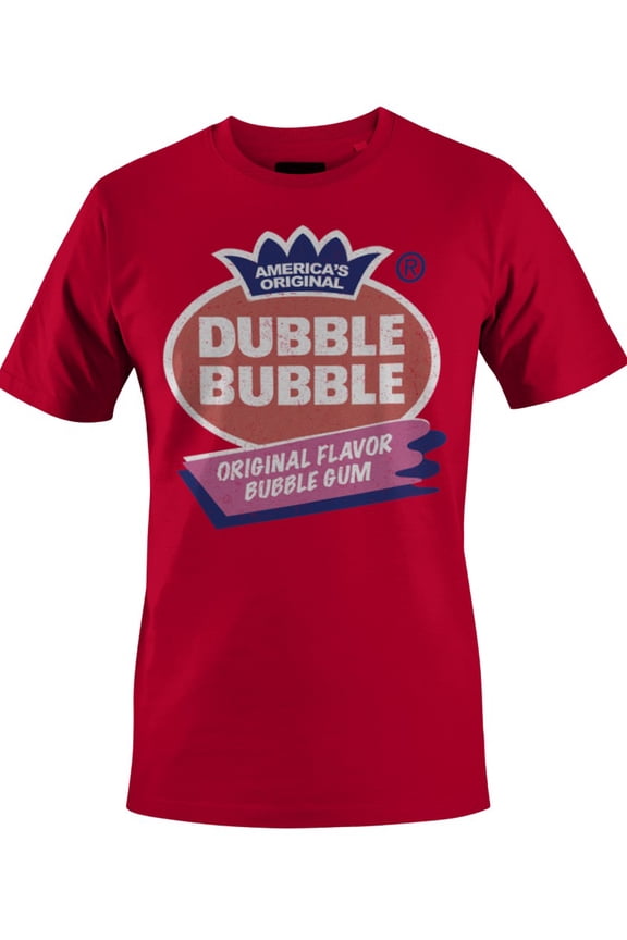 Officially Licensed Dubble Bubble Original Flavor Logo Men's T-shirt