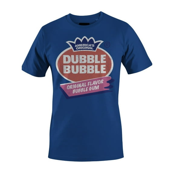 Officially Licensed Dubble Bubble Original Flavor Logo Men's T-shirt