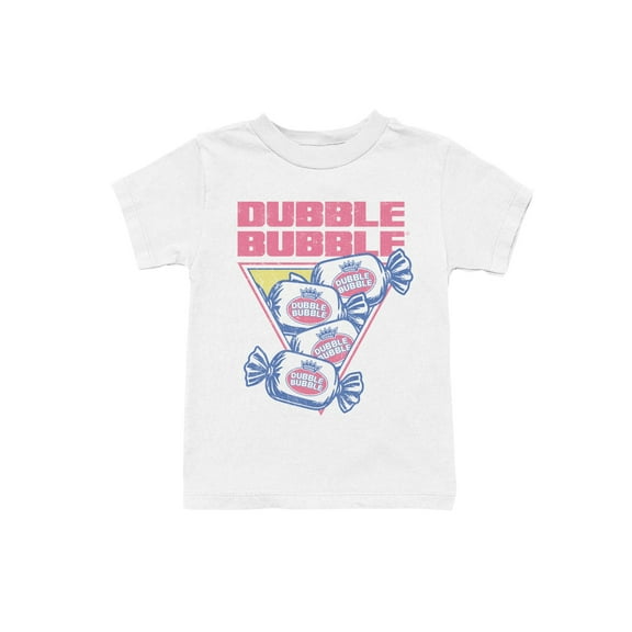 Officially Licensed Dubble Bubble Retro Candy Vibe Youth's T-shirt