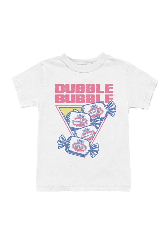 Officially Licensed Dubble Bubble Retro Candy Vibe Youth's T-shirt