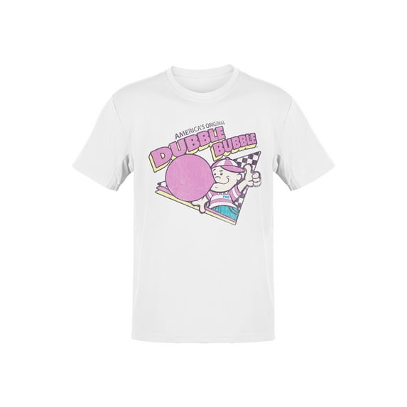 Officially Licensed Dubble Bubble Retro Nostalgia Men's T-shirt