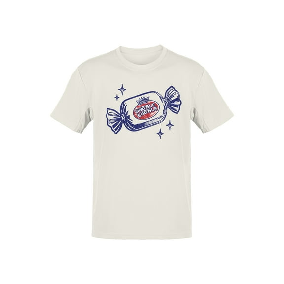 Officially Licensed Dubble Bubble Vintage Candy Art Men's T-shirt