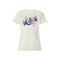 thumbnail image 1 of Officially Licensed Dubble Bubble Vintage Candy Art Women's T-shirt, 1 of 3