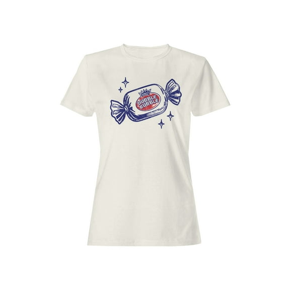 Officially Licensed Dubble Bubble Vintage Candy Art Women's T-shirt